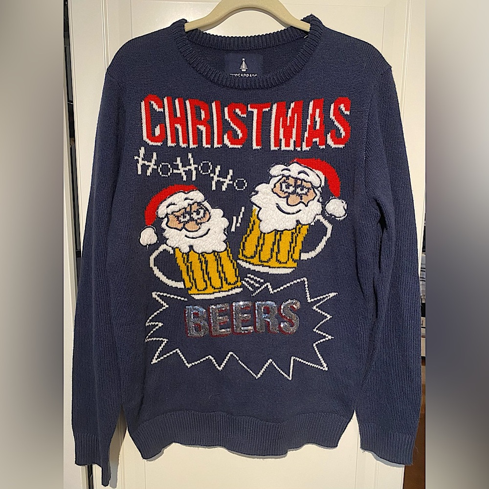 Threadbare Men’s Ugly Christmas Sweater size M